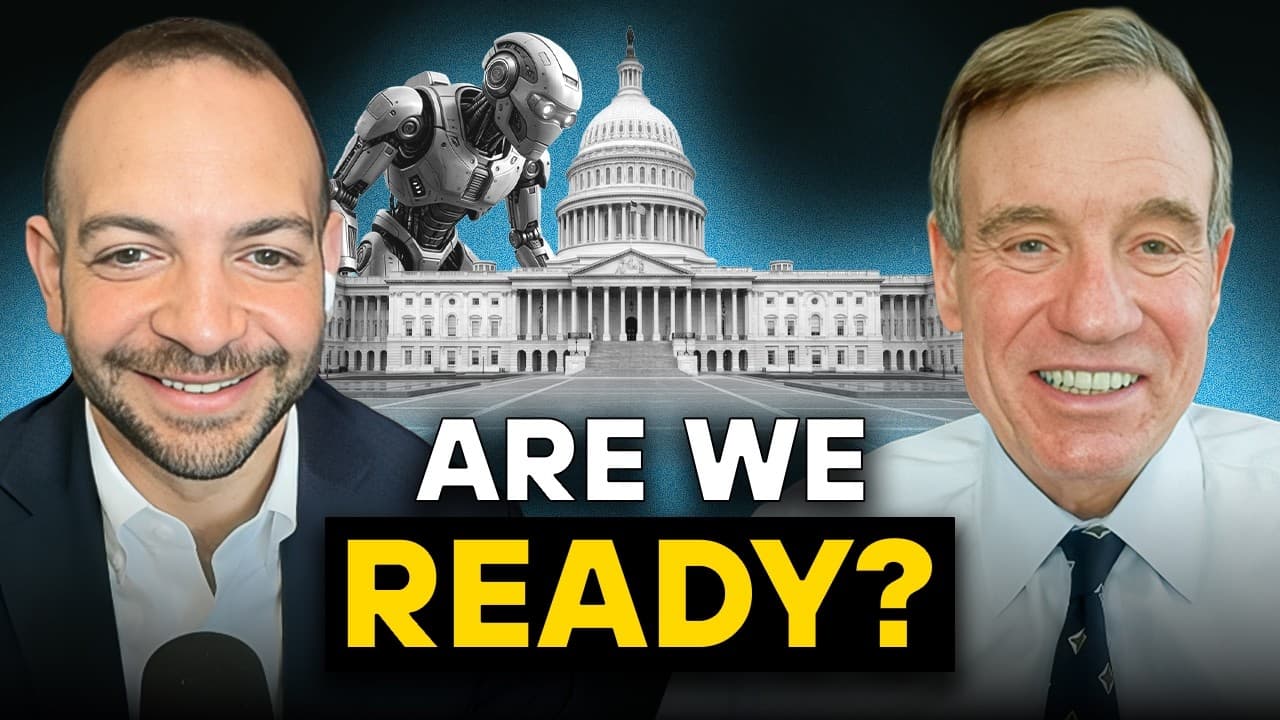 Senator Mark Warner: Nobody’s Ready for What AI Could Do To Us