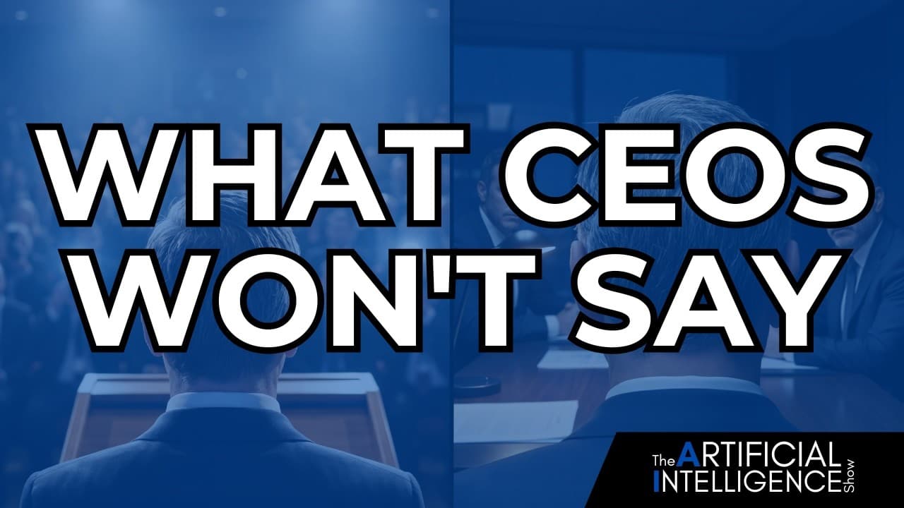 CEOs Are Finally Admitting What AI Will Do to Jobs